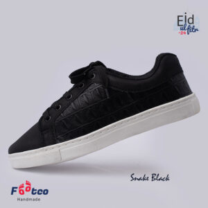 Campus Black Snake Casual Sneaker