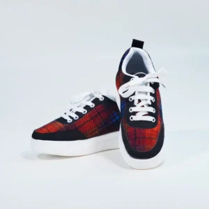 Red Check Women's Sneaker