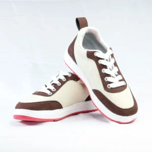 Plain White Chocolate Women's Sneaker