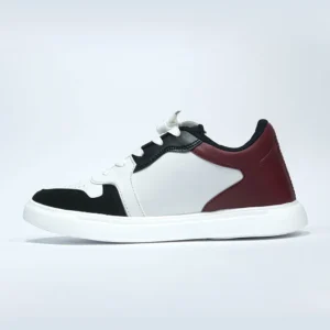 Rapid Run Sneaker Maroon Artificial Leather