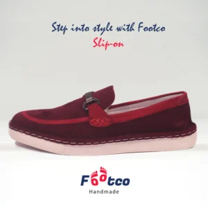 Active X Maroon Cord Fabric Loafer