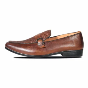 Premium Casual Leather Tassel Black Shoe