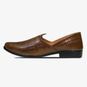 Premium Nagra Leather Mustered Shoe