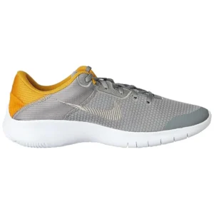 NIKE EXPERIENCE PEWTER GOLD SUEDE WHITE RUNNING SNEAKERS