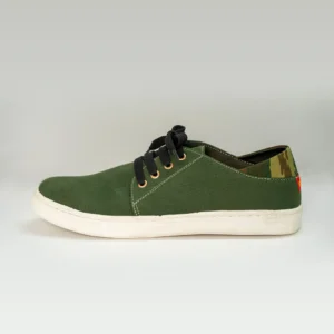 Army Green Campus Sneaker for Running