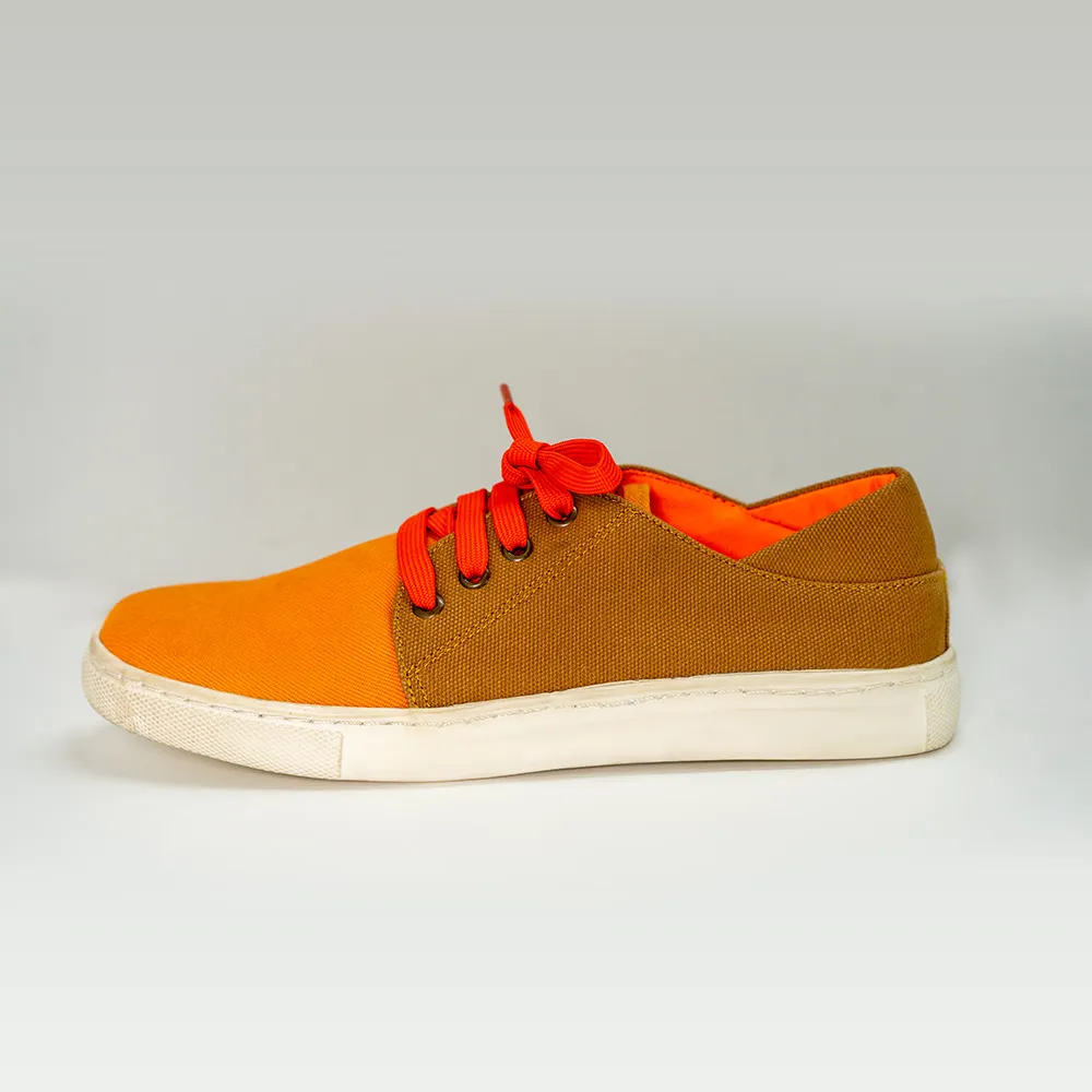 Orange Campus Sneaker for Running