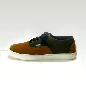 Green Khaki Campus Sneaker for Running